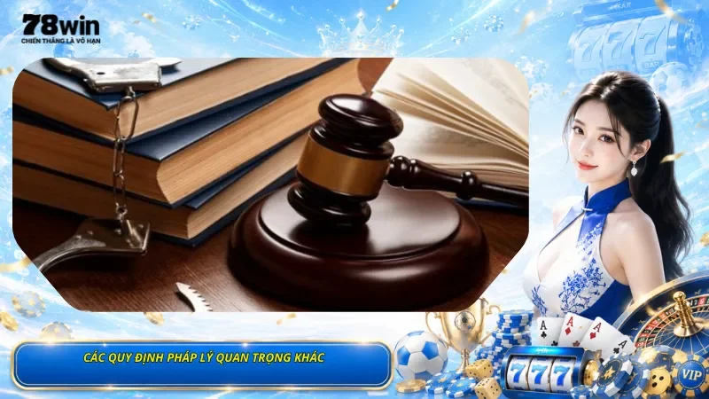 Các Quy Định Pháp Lý Quan Trọng Khác